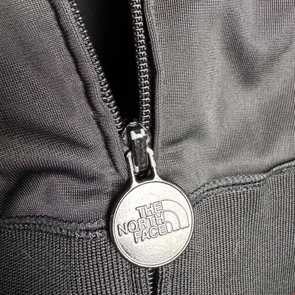 The North Face Men’s Medium Full Zip Hoodie Jacket Black Fleece Lined - Picture 15 of 16